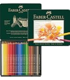 Amazon.com: Polychromous Colored Pencil Set In Metal Tin 60pc